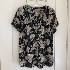 H&M Flower Print Blouse